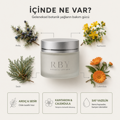 RBY Botanik Cilt Balmı Yatıştırıcı Bakım Kremi 50 ml