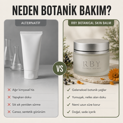 RBY Botanik Cilt Balmı Yatıştırıcı Bakım Kremi 50 ml