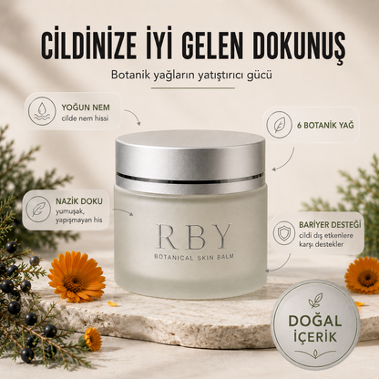 RBY Botanik Cilt Balmı Yatıştırıcı Bakım Kremi 50 ml
